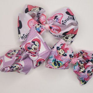 Bows: Minnie Mouse Valentine's day Theme